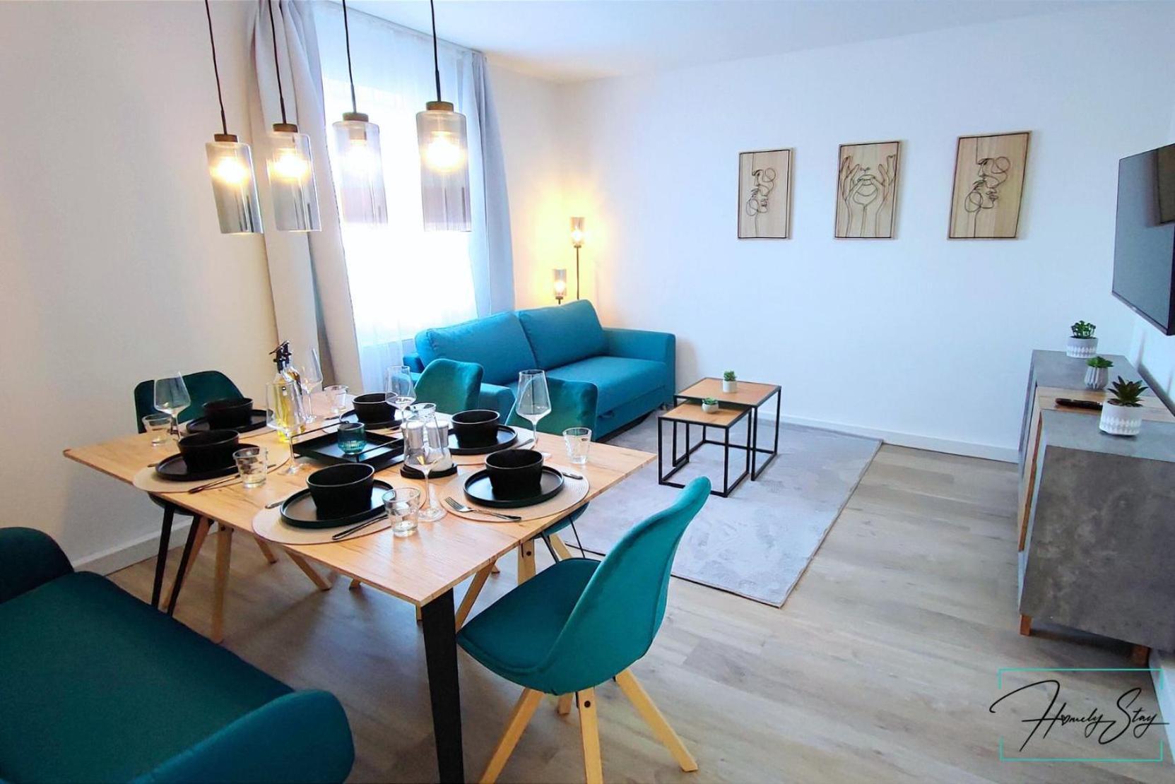 Homely Stay - Urban Oasis Apartments Moosburg an der Isar Exteriör bild