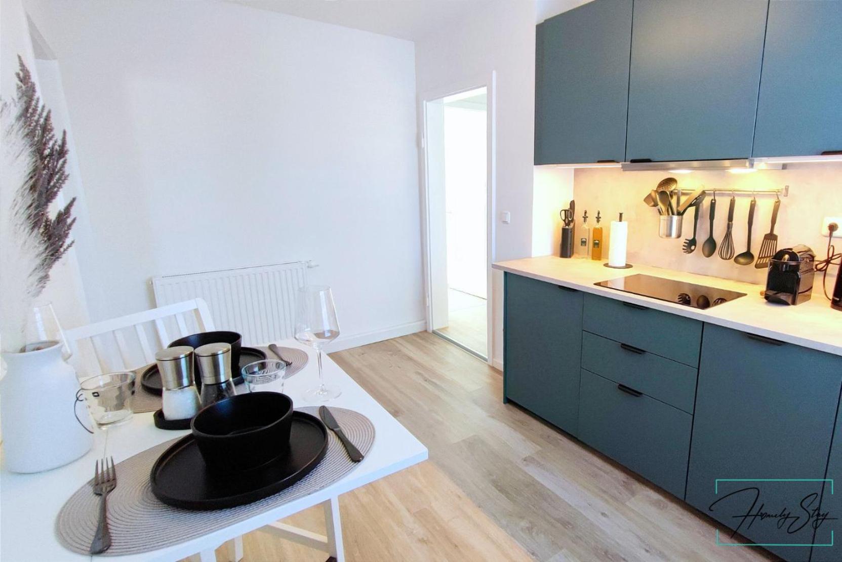 Homely Stay - Urban Oasis Apartments Moosburg an der Isar Exteriör bild