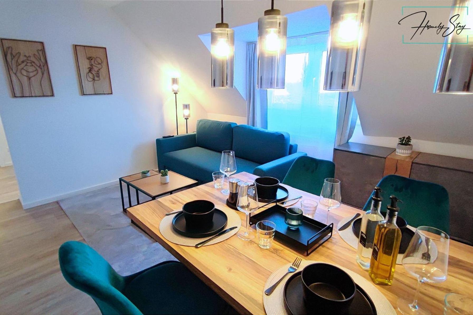 Homely Stay - Urban Oasis Apartments Moosburg an der Isar Exteriör bild