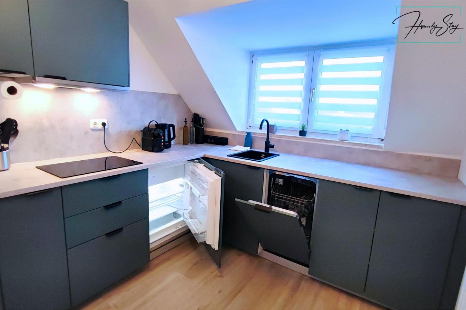 Homely Stay - Urban Oasis Apartments Moosburg an der Isar Exteriör bild