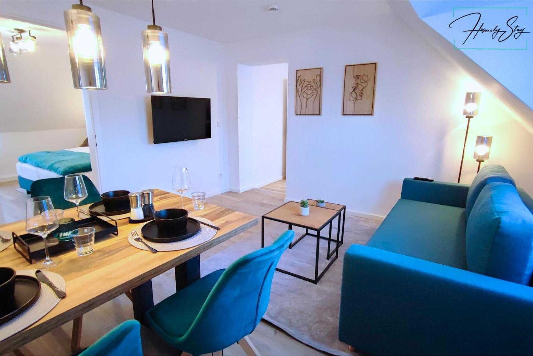 Homely Stay - Urban Oasis Apartments Moosburg an der Isar Exteriör bild